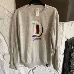 Disney Parks D logo crew sweatshirt